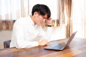 ホームページで集客できないイメージ