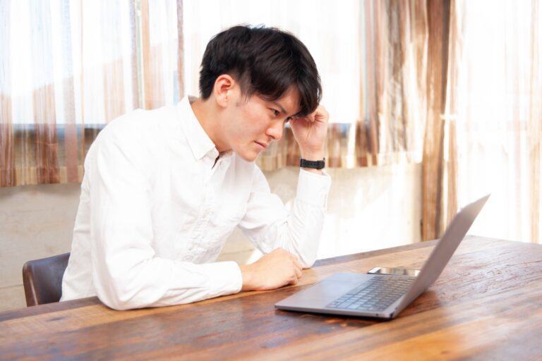 ホームページで集客できないイメージ