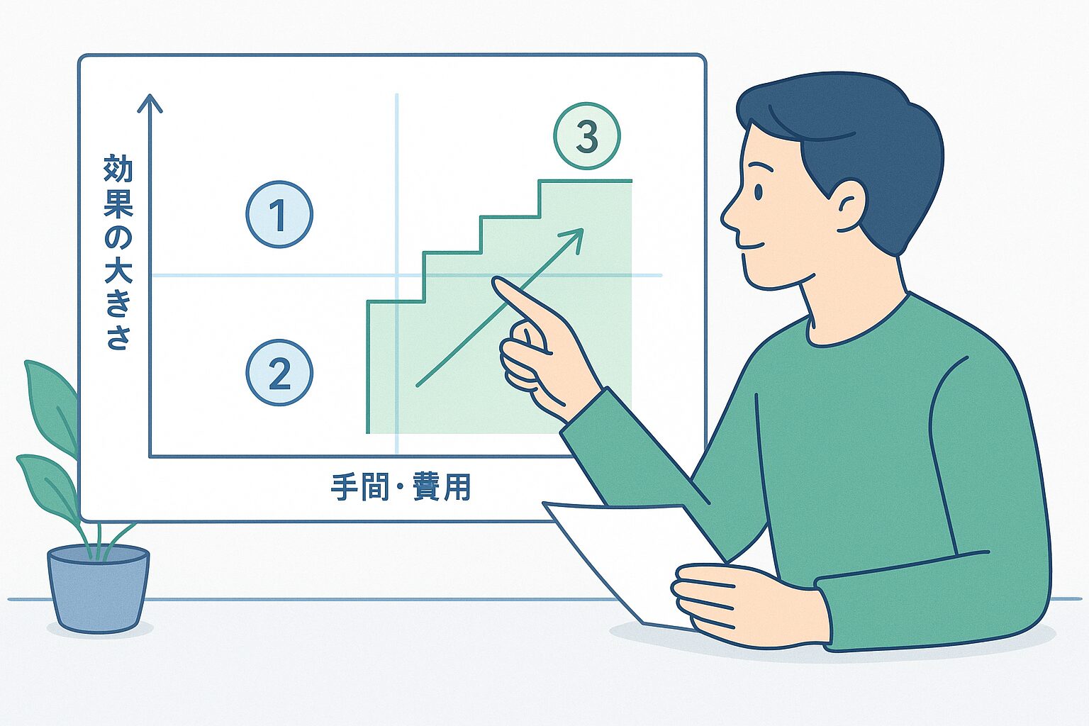 何から直すか優先順位のつけ方